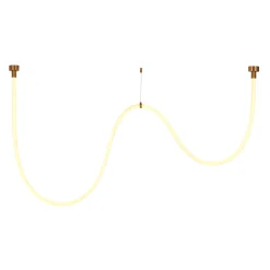 Lampa wisząca SNAKE LED wąż ledowy złota 300 cm (MD1021-3 gold) - Step into Design