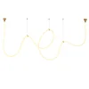 Lampa wisząca SNAKE LED wąż ledowy złota 500 cm (MD1021-5 gold) - Step into Design