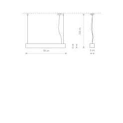 Lampa wisząca SOFT LED 90X6 (7535) - Nowodvorski