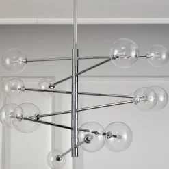 Lampa wisząca SOLA chrom 75 cm (ST-5020-12) - Step into Design