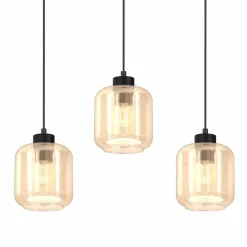 Lampa wisząca SOMBRA AMBER 3xE27 (MLP8371) - Milagro