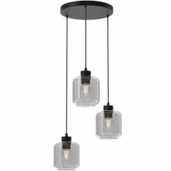 Lampa wisząca SOMBRA SMOKED 3xE27 (MLP8375) - Milagro