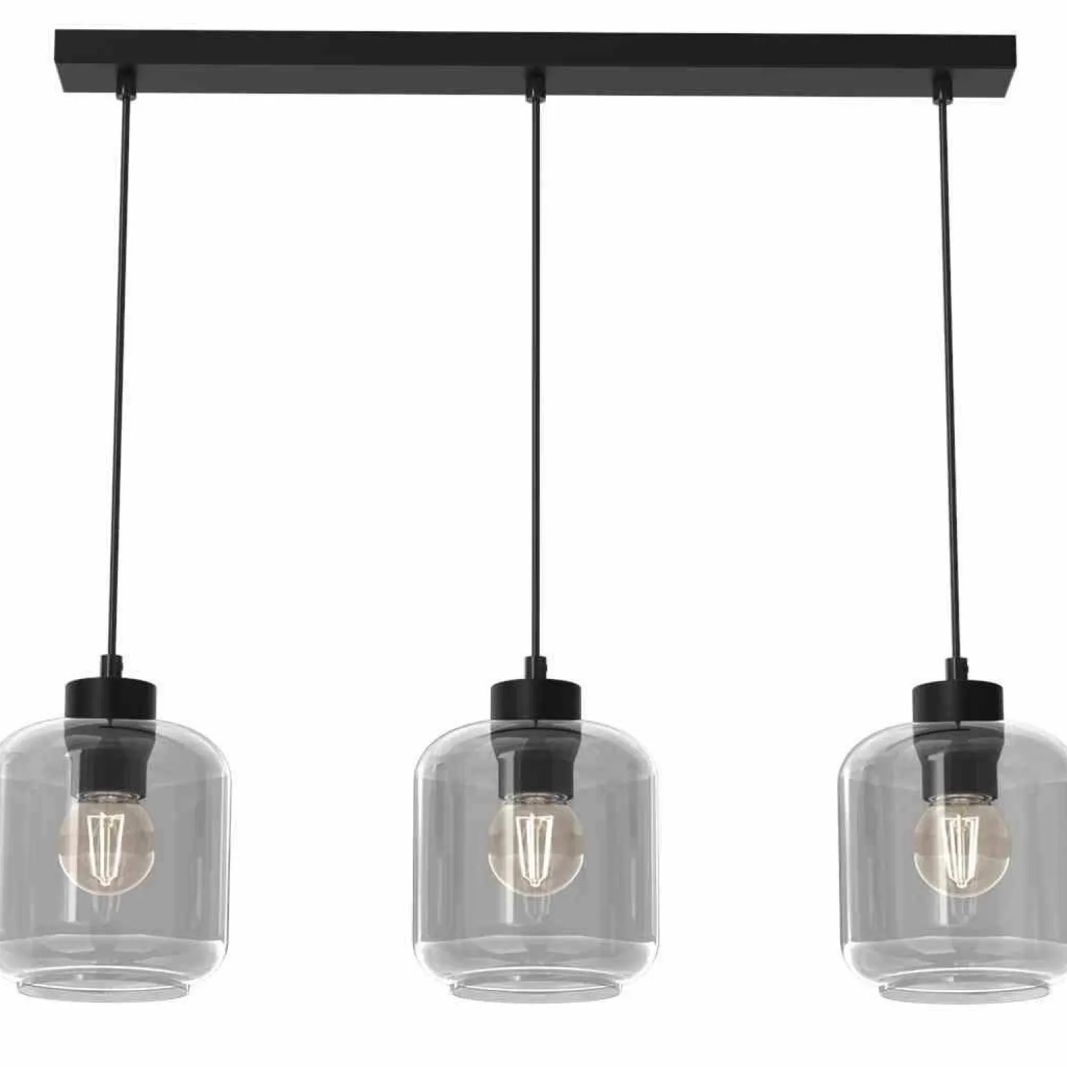 Lampa wisząca SOMBRA SMOKED 3xE27 (MLP8374) - Milagro