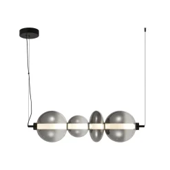 Lampa wisząca Sonte (PND-24352-36W-BK-SG) - Italux