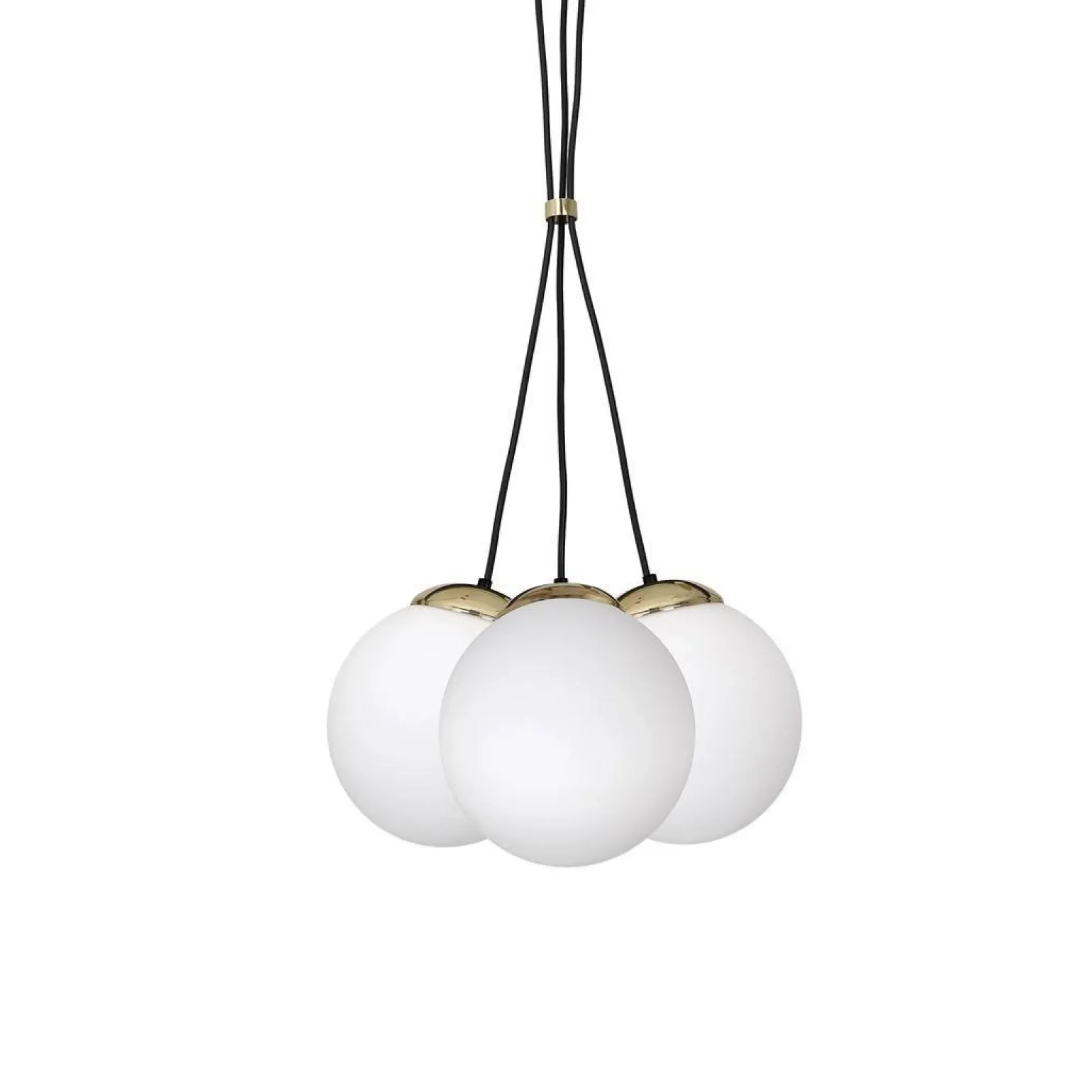 Lampa wisząca SPARTA BLACK / GOLD 3xE14 (MLP6499) - Milagro