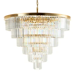 Lampa wisząca SPLENDORE złota 100 cm (DN915-100) - Step into Design