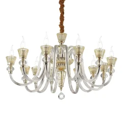 Lampa wisząca Strauss SP12 (140612) Ideal Lux - żyrandol