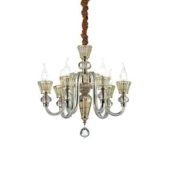 Lampa wisząca Strauss SP6 (140605) Ideal Lux - żyrandol