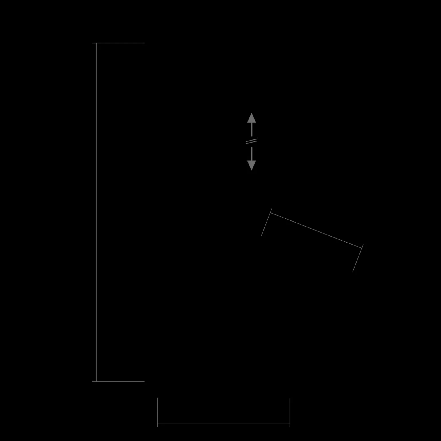 Lampa wisząca TERCINO BLACK Ø 38 (6191) - TK Lighting