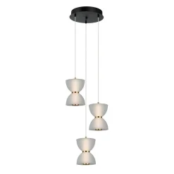 Lampa wisząca Tica (PND-83949-3-BK) - Italux