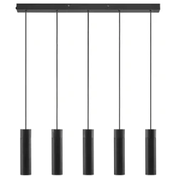 Lampa wisząca TILO Nordlux GU10 5x15W Metal Czarny