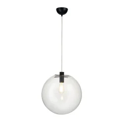 Lampa wisząca TONDA czarna 40 cm (ST-8722P-XL black) - Step into Design