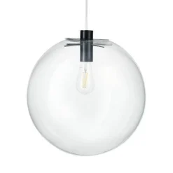 Lampa wisząca TONDA czarna 25 cm (ST-8722P-S black) - Step into Design