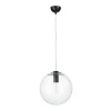 Lampa wisząca TONDA czarna 30 cm (ST-8722P-M black) - Step into Design