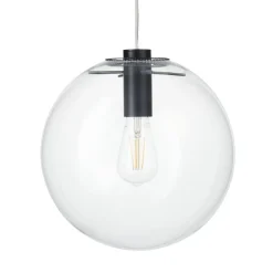 Lampa wisząca TONDA czarna 30 cm (ST-8722P-M black) - Step into Design