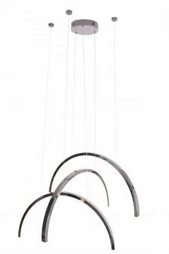 Lampa wisząca TRIO ARC polerowany czarny (P0508) - MAXLIGHT
