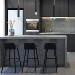 Lampa wisząca TUBI BLACK (ML8877) - Milagro