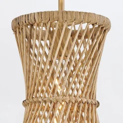 Lampa wisząca Twyla - 1 źródło światła - Oksydowane złoto (QN-TWYLA-1P-BNG) - Quintiesse