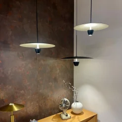 Lampa wisząca Ufo M czarna LED CCT (LP-0408/1P M BK) - Light Prestige