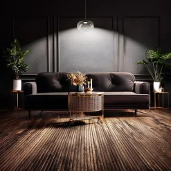 Lampa wisząca VASO 1 SMOKED 4W (ML1397) - Milagro