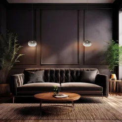 Lampa wisząca VASO 1 SMOKED 4W (ML1397) - Milagro