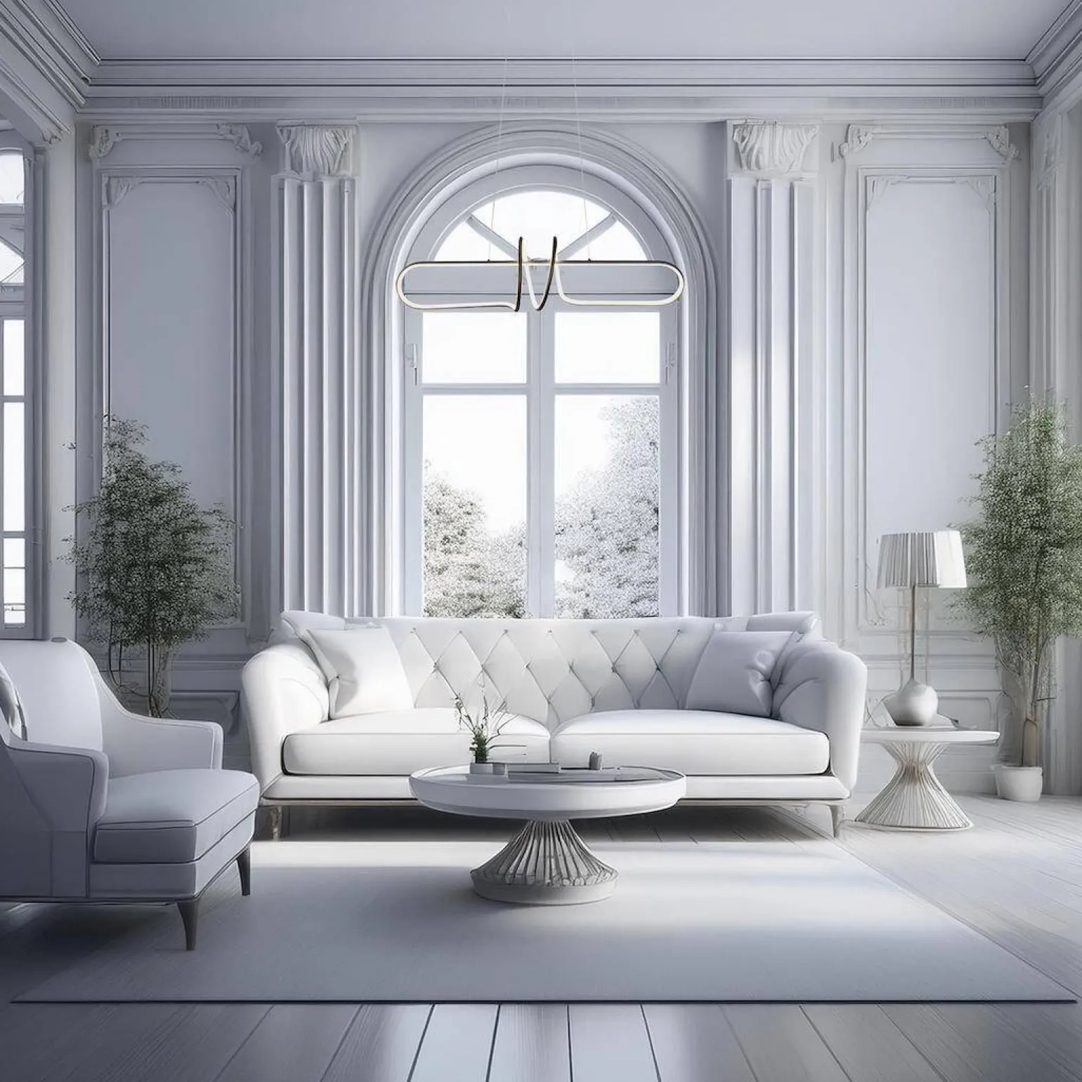 Lampa wisząca VERTIGO 54W LED 4000K (ML1576) - Milagro