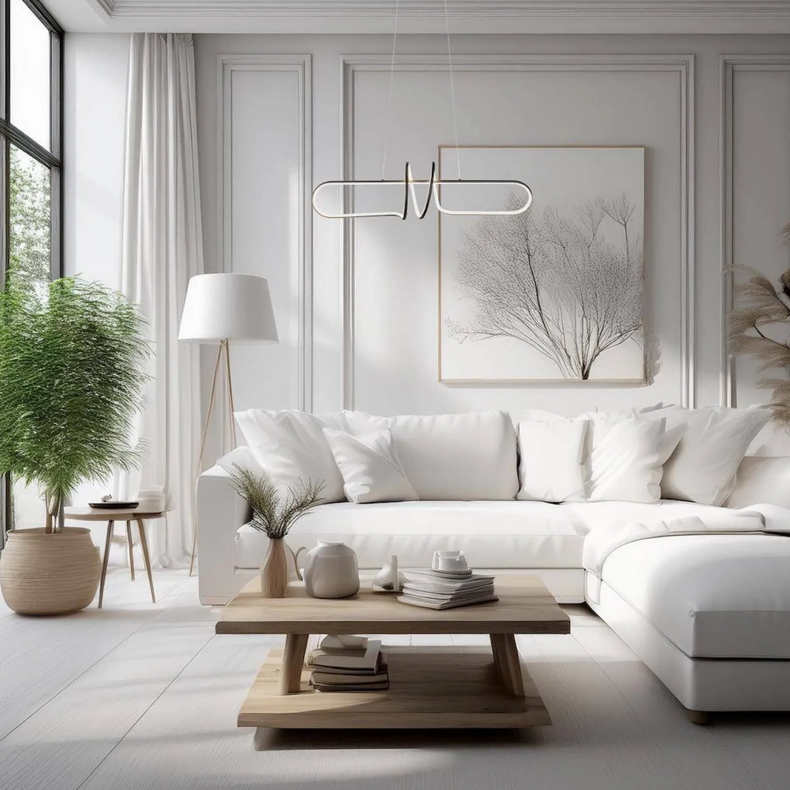 Lampa wisząca VERTIGO 54W LED 4000K (ML1576) - Milagro