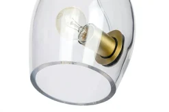 Lampa wisząca VICE mosiądz (MD10961-1S.BRASS) - King Home