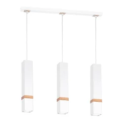 Lampa wisząca VIDAR WHITE 3xGU10 (MLP5409) - Milagro