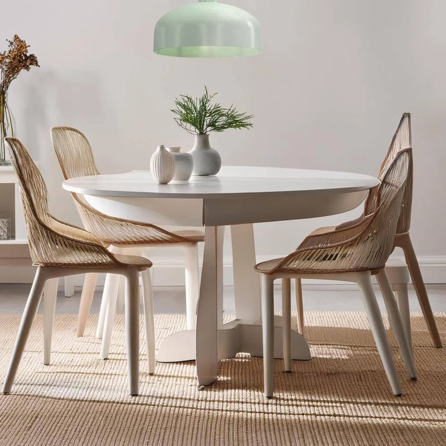 Lampa wisząca VISBY MIĘTOWY 1xE27 (MLP1555) - Milagro