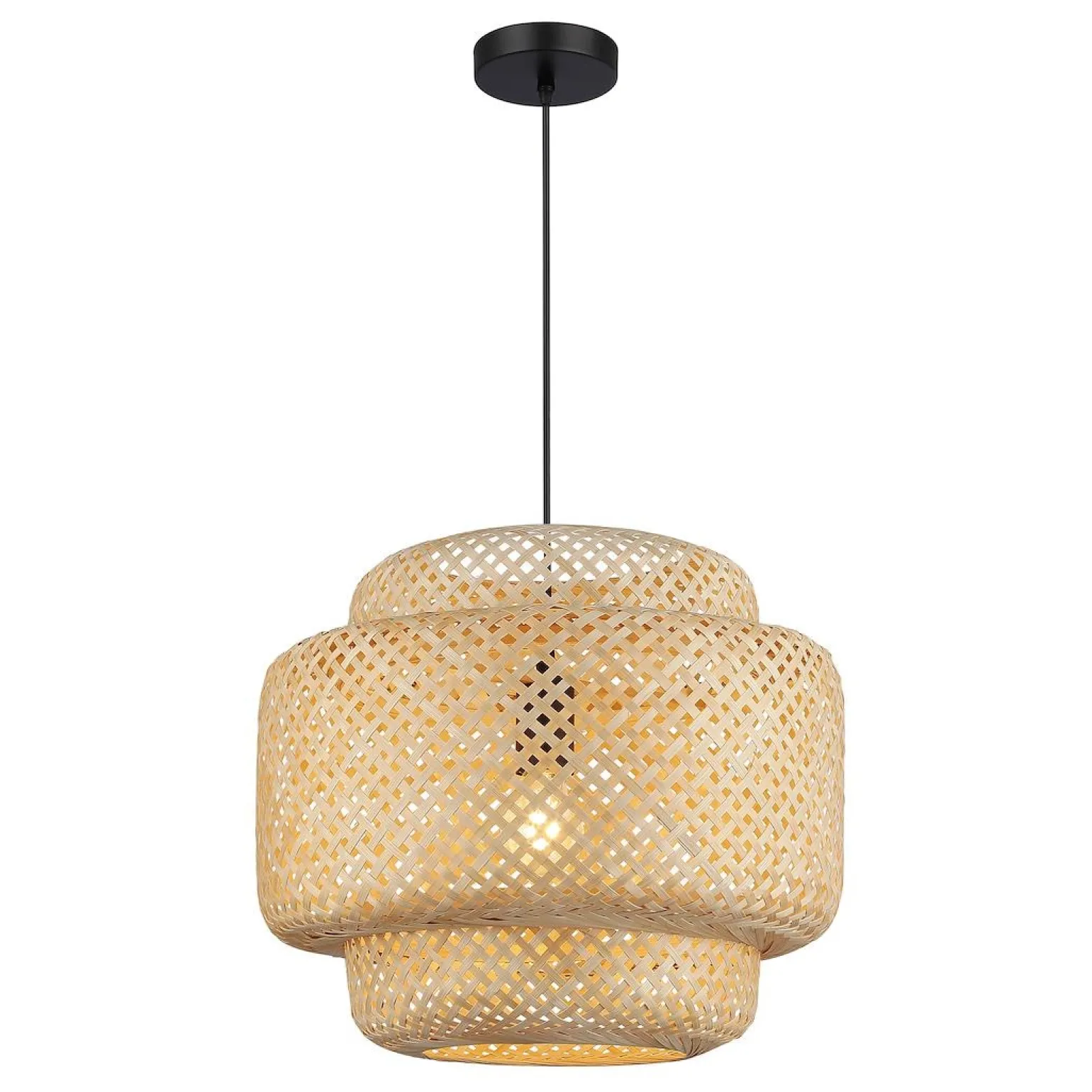Lampa wisząca w stylu boho HESTIA 1xE27 (ML1809) - Milagro