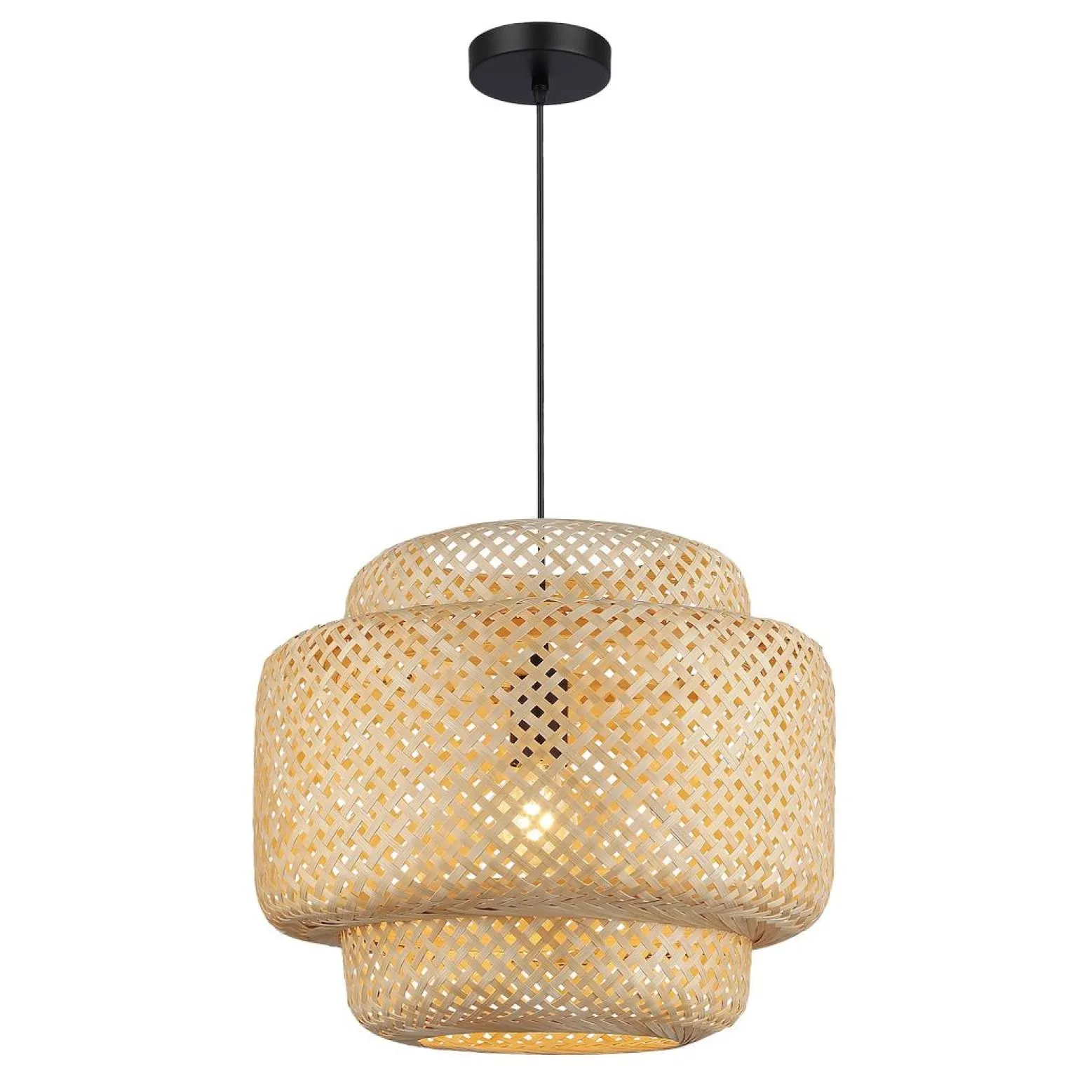 Lampa wisząca w stylu boho HESTIA 1xE27 (ML1809) - Milagro