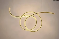 Lampa wisząca WAVE 120 złota (MSE1501100188) - Moosee