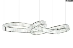 Lampa wisząca WAVE 160B chrom (MSE1501100199) - Moosee