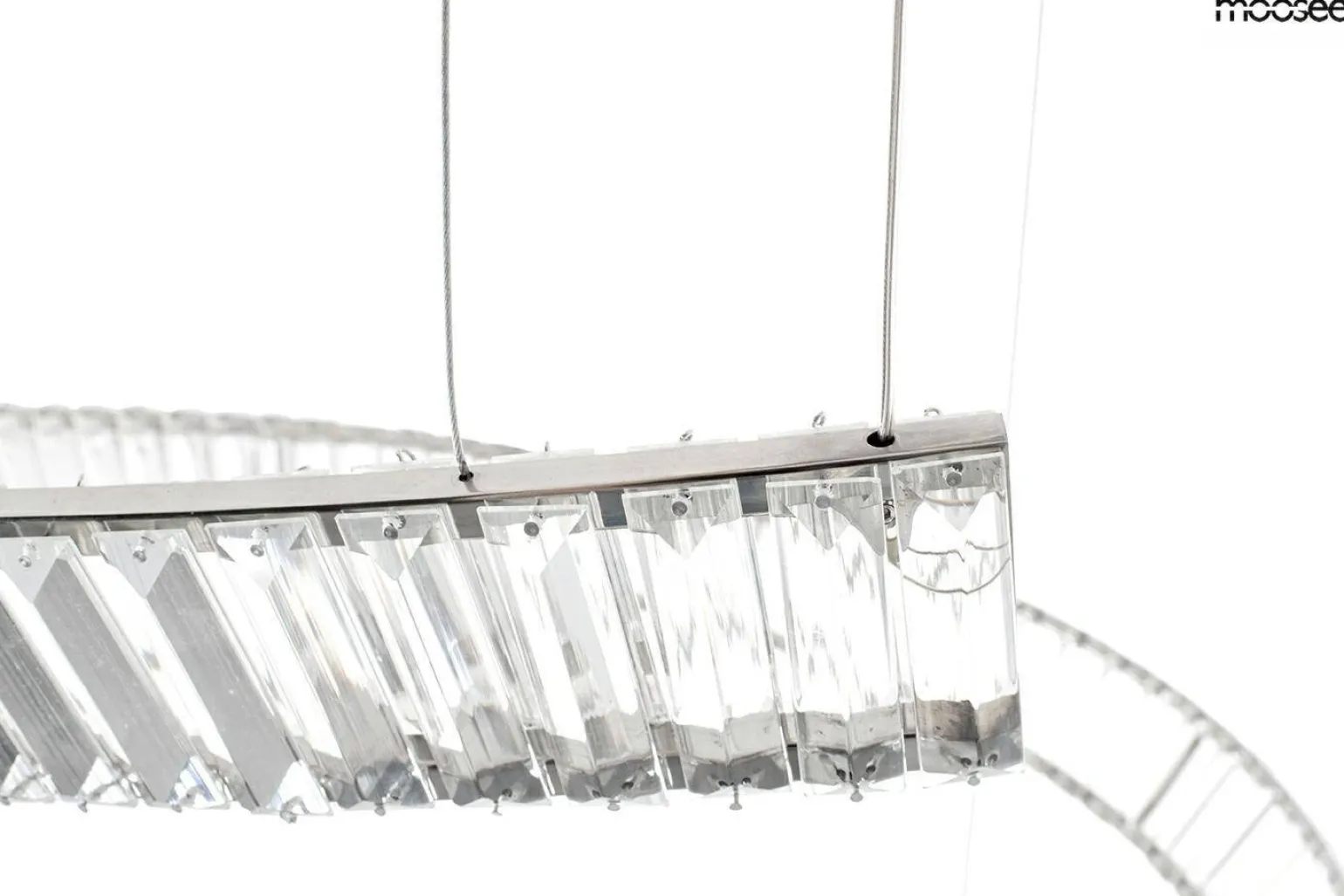 Lampa wisząca WAVE CORDON 2B chrom (MSE1501100194) - Moosee