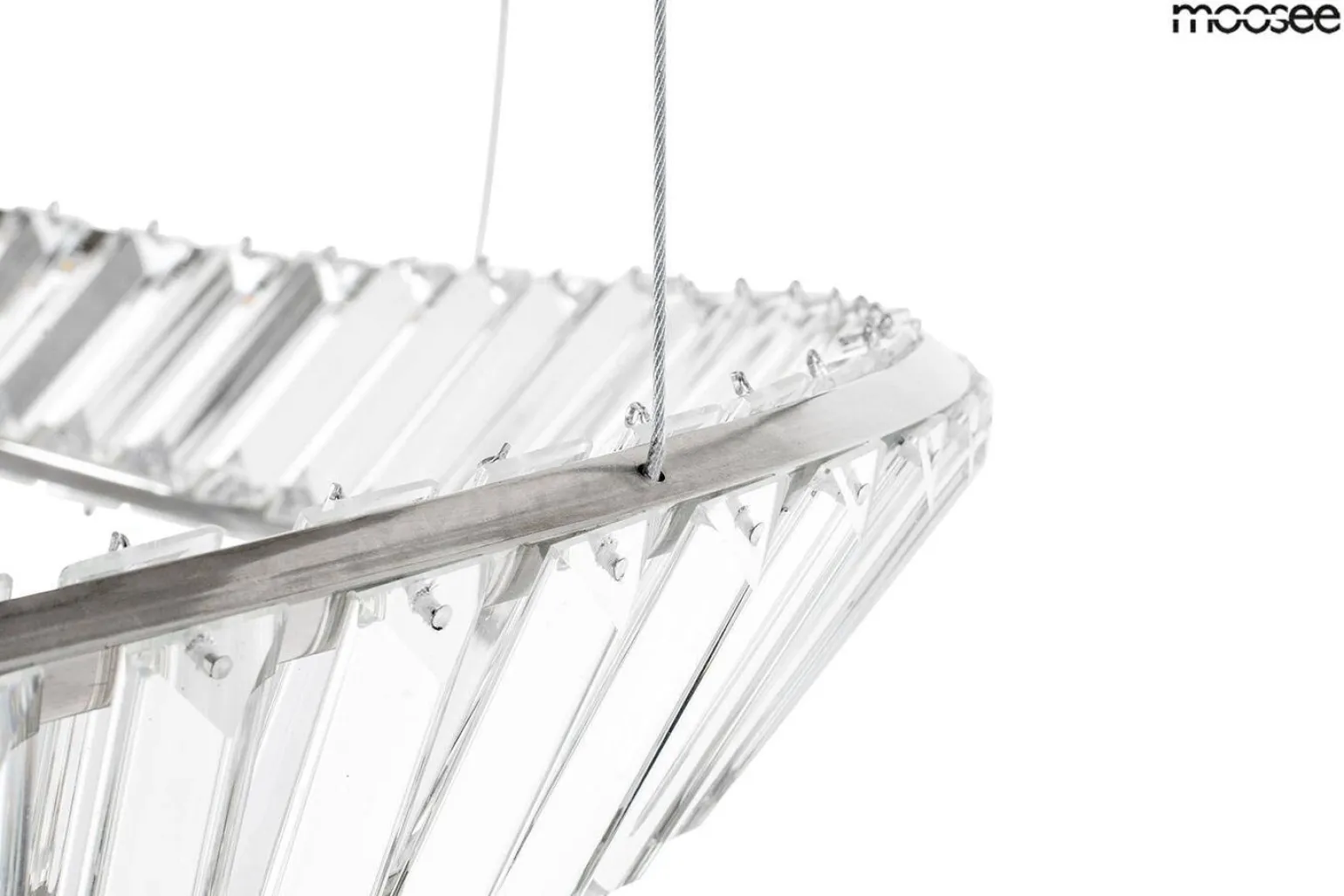 Lampa wisząca WAVE CORDON 2B chrom (MSE1501100194) - Moosee