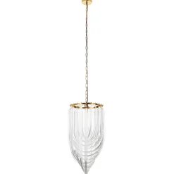 Lampa wisząca WAVE złota 40 cm (DP0339-400 gold) - Step into Design