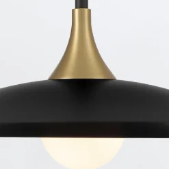 Lampa wisząca Welsh - Matowa czerń (QN-WELSH-P-BK) - Quintiesse