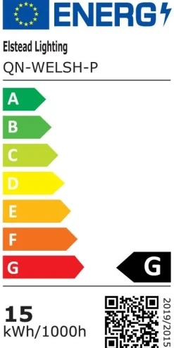 Lampa wisząca Welsh - Matowa czerń (QN-WELSH-P-BK) - Quintiesse