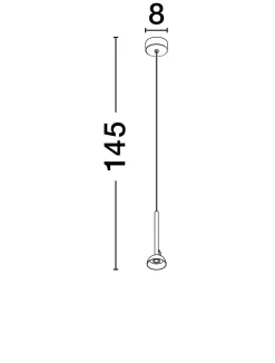 Lampa wisząca wewnętrzna ACHACACHI (LE44758) - Luces Exclusivas