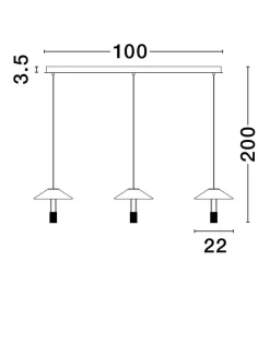 Lampa wisząca wewnętrzna AYAVIRI (LE44740) - Luces Exclusivas