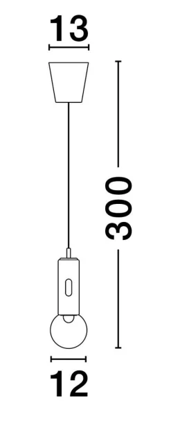 Lampa wisząca wewnętrzna BARBARA (LE44550) - Luces Exclusivas