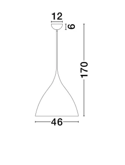 Lampa wisząca wewnętrzna CHAYANTA (LE44665) - Luces Exclusivas