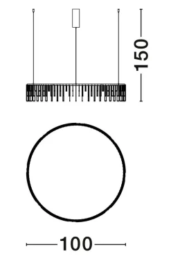 Lampa wisząca wewnętrzna HUARAZ (LE44457) - Luces Exclusivas