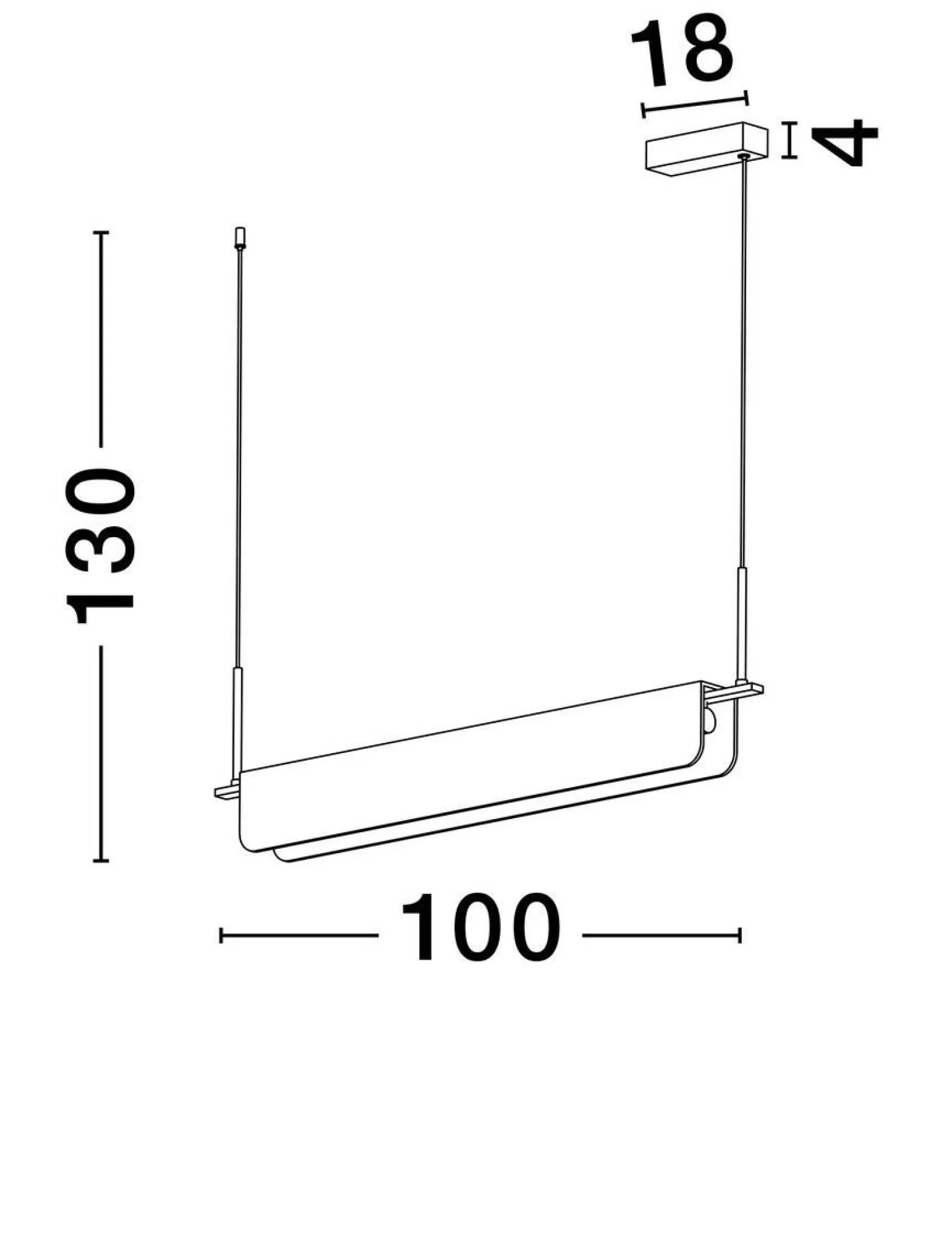 Lampa wisząca wewnętrzna MAIRANA (LE44621) - Luces Exclusivas