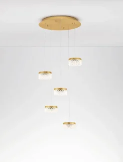 Lampa wisząca wewnętrzna MINEROS (LE44582) - Luces Exclusivas