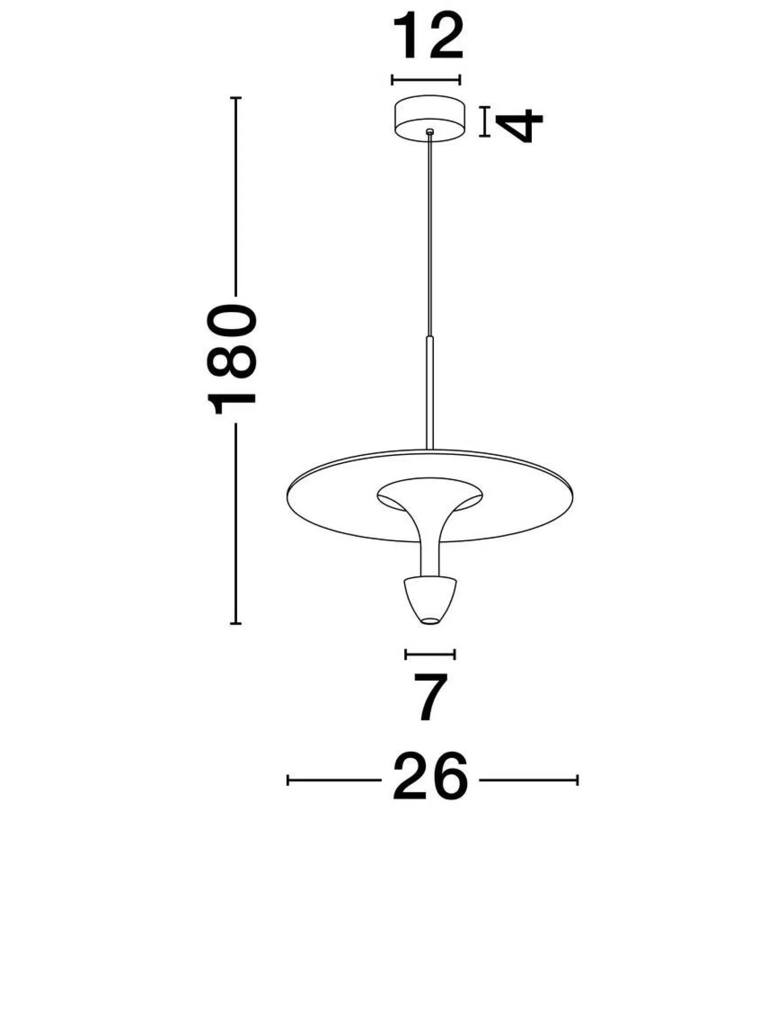 Lampa wisząca wewnętrzna UCURENA (LE44639) - Luces Exclusivas