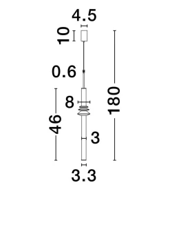 Lampa wisząca wewnętrzna URUBICHA (LE44688) - Luces Exclusivas