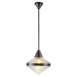 Lampa wisząca Willard - 1 źródło światła - Miejski brąz (QN-WILLARD-P-UBZ-PG) - Quintiesse