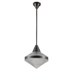 Lampa wisząca Willard - 1 źródło światła - Miejski brąz (QN-WILLARD-P-UBZ-PG) - Quintiesse